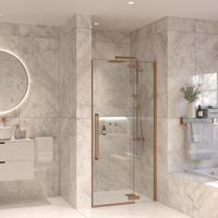 Nisdeur Set Sanivo Vigo 140x200 Geborsteld Brons - thumbnail