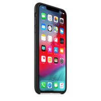 Apple Leather Case iPhone XS Max zwart - thumbnail