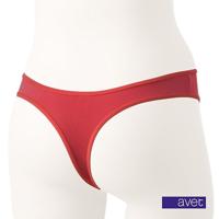 String dames 3490 microfiber - Gladde string - onzichtbaar - Invisible - badstof kruisje - zwart, wit, rood, huidskleur - M | Dames slip - Onderbroek - thumbnail