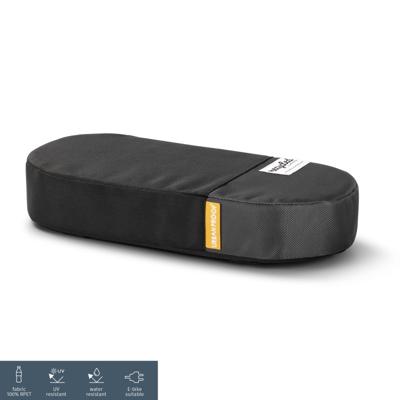 UrbanProof Bagagedragerkussen recycled 38 cm zwart/grijs