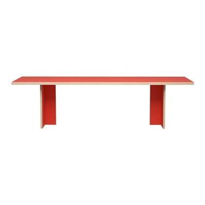 HKliving Dining Table Eettafel - 280 x 100 cm - Orange