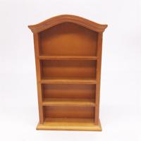 1:12 Mini huis speelgoed simulatie meubilair houten boekenkast mini huis speelgoed (bruin) - thumbnail