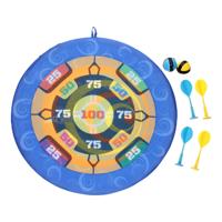 Klittenband Dartbord & Frisbee, 2in1 - thumbnail