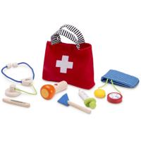 Wonderworld houten dokterset in tas - thumbnail