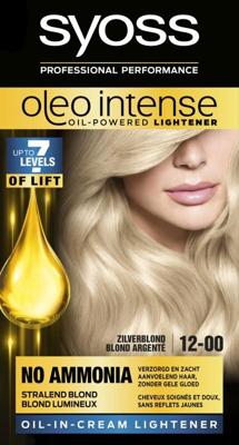 Syoss Color Oleo Intense 12-00 zilverblond haarverf 1 Set