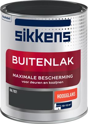 Sikkens Buitenlak Hoogglans - RAL 7021
