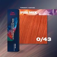 Wella Professionals Koleston Perfect Me+ Permanent Creme Colour 0/43 Special Mix Red Gold 60ml - thumbnail