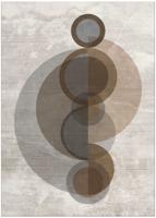 Jackie And The Fish - Vloerkleed Dancer Amazonas Brown (outlet) - 170x240 cm - thumbnail