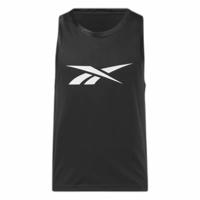 Basketbal T-shirt Reebok Zwart - Maat: M - thumbnail