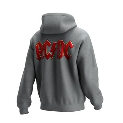 Safety Jogger ACDC Hoodie | Lichtgrijs/Rood | Maat M - WI1016M00