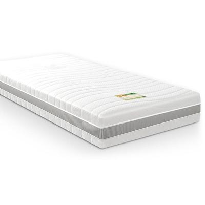 Matras traagschuim NASA-Bamboo op micro pocketveren 100x190 dikte 24 cm