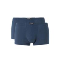 2-pak heren boxershorts 2700 - Blue - Blauw heren ondergoed - Grote maten katoenen onderbroeken - thumbnail