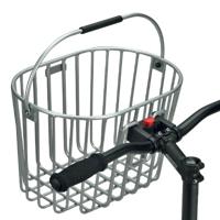 Klickfix Rixen & kaul fietsmand, voorop "alumino" fr.basket r&k alumino black - thumbnail