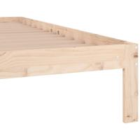 Bedframe massief hout 90x190 cm Single - thumbnail