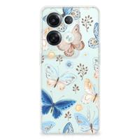 TPU Hoesje voor OPPO Reno8 Pro Vlinder - thumbnail