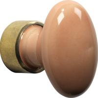 Meubelkn.pors.Ovaal 33mm MGO/zalm - thumbnail