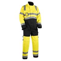 Blåkläder Overall High-Vis 63731804 | High-Vis Geel/Zwart | Maat 48 - 7330509340592 - thumbnail