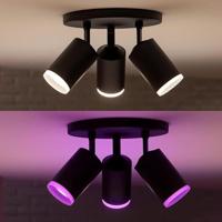 Philips Hue LED-plafondspots 929003810101 Fugato GU10 12.6 W Warmwit tot koudwit, RGB - thumbnail