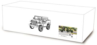 Jamara Ride-on Jeep Willys MB Army groen 12V Jamara Ride-on Jeep Willys MB Army groen 12V