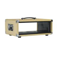 Gator Cases GR-RETRORACK-3TW Retro Rack Vintage Amp Vibe Rack Case 3U Tweed - thumbnail