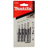 Makita Accessoires Verzinkboor Quad Driver-set - D-73455 - D-73455 - thumbnail