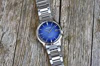 Seiko SRPJ13J1 Horloge Presage Automaat staal zilverkleurig-blauw 39,5 mm - thumbnail