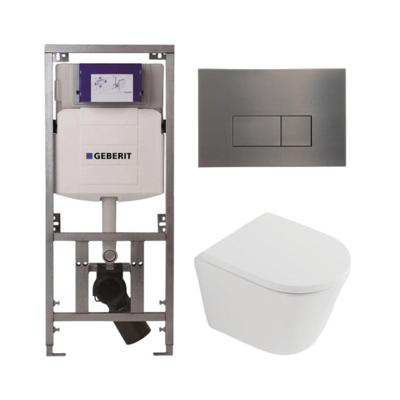 QeramiQ Dely Toiletset - 36.3x51.7cm - diepspoel - rimless - Geberit UP320 inbouwreservoir - softclose toilet zitting 35 mm - gunmetal bedieningsplaat - rechthoekige knoppen - mat wit SW1026254/SW1000767/0701131/SW706199 QeramiQ Dely Toiletset - 36.3x51.7cm - diepspoel - rimless - Geberit UP320 inbouwreservoir - softclose toilet zitting 35 mm - gunmetal bedieningsplaat - rechthoekige knoppen - mat wit SW1026254/SW1000767/0701131/SW706199