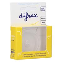 Difrax S-fles ventiel 2 Stuks - thumbnail