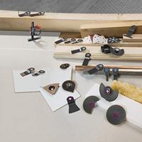 Bosch Accessories 2608604495 Vlies voor deltaslijper, 93 mm, 280, middel 93 mm 1 stuk(s) - thumbnail