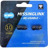 KMC missinglink 10 dlc - 10-speed kettingverbinder, 5.88 mm, zwart - thumbnail