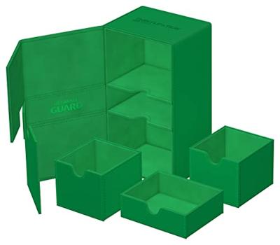 Ultimate Guard Twin Flip'n'Tray 200+ Xenoskin - Green
