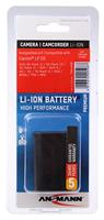 Ansmann A-Can LPE6 Camera-accu Vervangt originele accu LP-E6 7.4 V 1400 mAh - thumbnail
