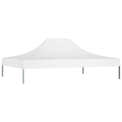 VidaXL Partytentdak 270 g/m² 4x3 m wit