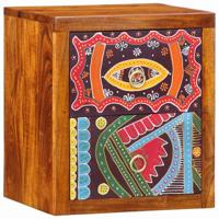 Nachtkastje 2 pcs Bruin 35 x 30 x 40 cm Massief acaciahout - thumbnail