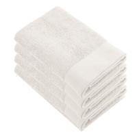 Walra Soft Cotton Douchelaken 70x140 cm 550gram Kiezel Grijs - 4 stuks - thumbnail