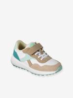 Elastische synthetische baskets voor kinderen veel beige - thumbnail