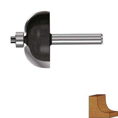 Rotec HM Holprofielfrees | lager | GOLD-LINE | ø25.5 | R=8 | d2=8 - 271.21.0800