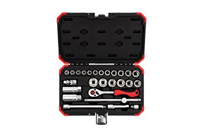 Gedore RED | R59003026 | Dopsleutelset | 3/8” | 6-24 mm | 26-Delig - R59003026 - thumbnail