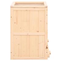 Hamsterkooi 81x40x60 cm massief vurenhout - thumbnail