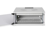 Digitus 19 network bundle, 4U cabinet and equipment, gr Grijs - thumbnail