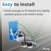 Shelly Shelly PM Mini Gen3 Schakel-meetactor WiFi, Bluetooth - thumbnail