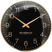 Wandklok Ritz zwart 40cm - thumbnail