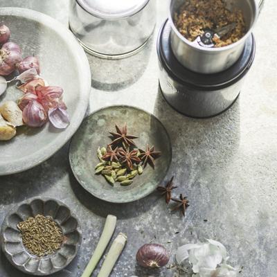 Kruidenmolen - CUISINART - Pulserend - 2 kommen met deksel - Middernachtblauw