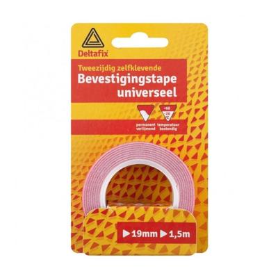 Bevestigingstape 19mmx1,5m Deltafix - Deltafix Bevestigingstape 19mmx1,5m Deltafix - Deltafix