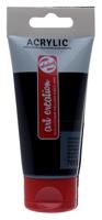 Talens Art Creation acrylverf tube van 75 ml, ivoorzwart - thumbnail