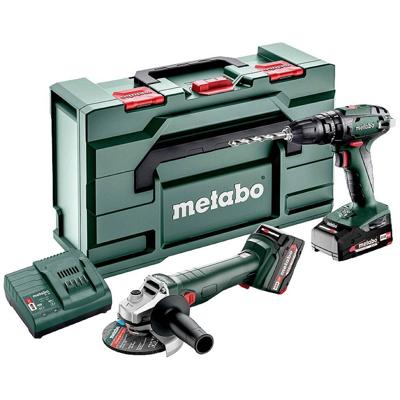 Metabo Combo set 2.4.4 | 2 machines | 18V | SB 18 + W18 L 9-125 | metabox 165L 685205500