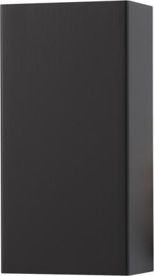 Masterlight Wandlamp Metallico H 22 cm B 10 cm zwart