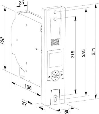 HOMEPILOT 10172360 RolloTron premium - Power Elektrische bandopwinder 23 mm Trekkracht (max.) 60 kg Inbouw (in muur)
