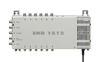 Kathrein EXR 1512 Satelliet multiswitch Ingangen (satelliet): 5 (4 satelliet / 1 terrestrisch) Aantal gebruikers: 12