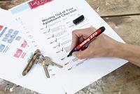 Viltstift edding 370 rond 1mm zwart | 10 stuks - thumbnail